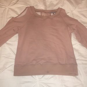 Charlotte Russe cold-shoulder top